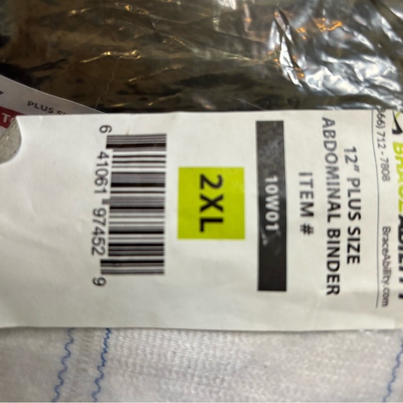 Ab binder, Plus Size Abdominal Binder - Picture 2 of 3